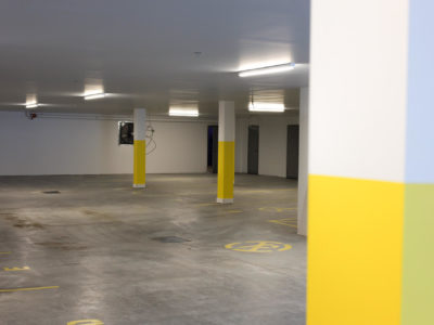 Peintre résidentiel - Gestion Hestia Peinture stationnement